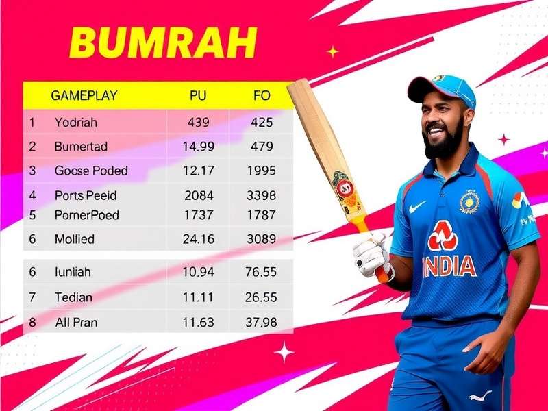 Bumrah S Yorker Yodhas Indian Player Statistics